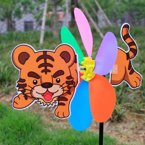 New Sell 3D Large Animal Bee Windmill Wind Spinner Whirligig Yard Garden Decor