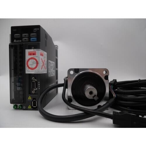 Original Delta 220V 750W 2.39NM 3000RPM 80mm AC Servo Motor Drive kits ECMA-C20807SS+ASD-B2-0721-B Oil Seal brake with 3M cable
