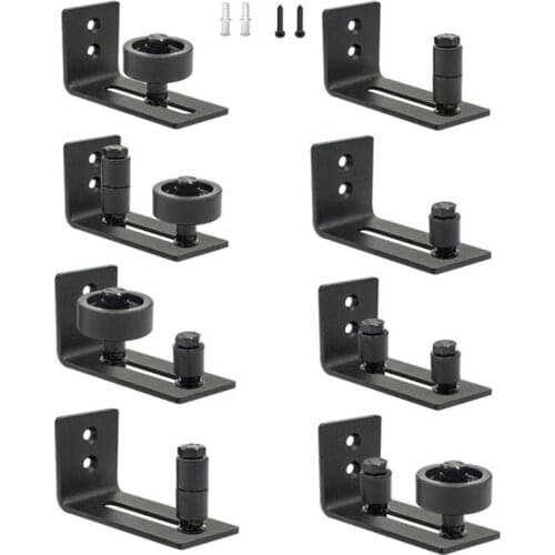 Adjustable Sliding Bottom Floor Guide Clips Screws Wall Mount Floor Bottom Guide Door Stay Roller Sliding Door Fittings