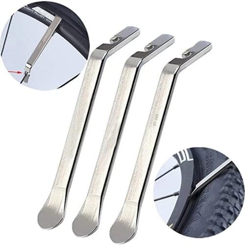 3 PCS Bicycle Tire Lever Tyre Spoon Iron Changing Tool Bike Tire Levers Premium Stainless Steel Levers to Repair Bike Tube