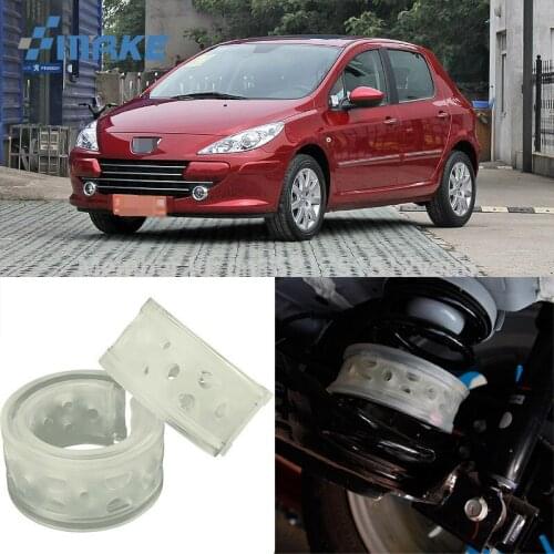 SmRKE For Peugeot 307 Car Auto Shock Absorber Spring Buffer Bumper Power Cushion Damper Front/Rear High Quality SEBS