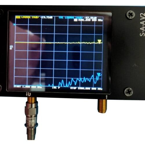 Vector Analyzer S-A-A-2/NanoVNA V2/NanoVNA/NanoVNA-H4 Network Analyzer Shortwave Antenna Analyzer 4 Inch LCD Signal Amplifier