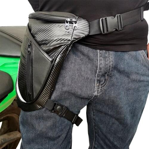 FASTRIDER Waterproof Motorcycle Waist Bag Waist Drop Hip Belt Fanny Pack Rider Outdoor Waist Pocket Motocross Leg Bag Moto Bag