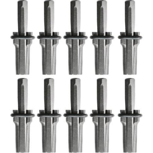 5/8" Plug Wedges & Feather Shims Concrete Rock Stone Splitter Hand Tools 10 Set High Hardness Splitter Industrial Grade