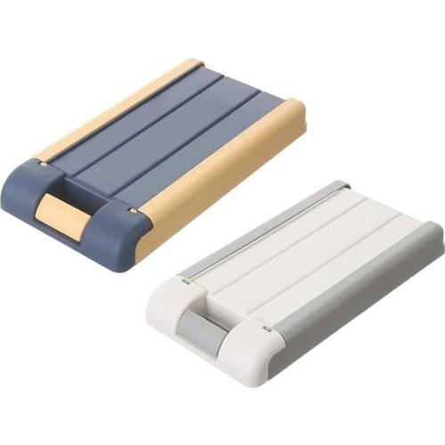 2Pcs Under Table Drawers, Self-Adhesive Pencil Tray Drawer, Under Desk Holder Storage Box, Stationery Storage Drawer