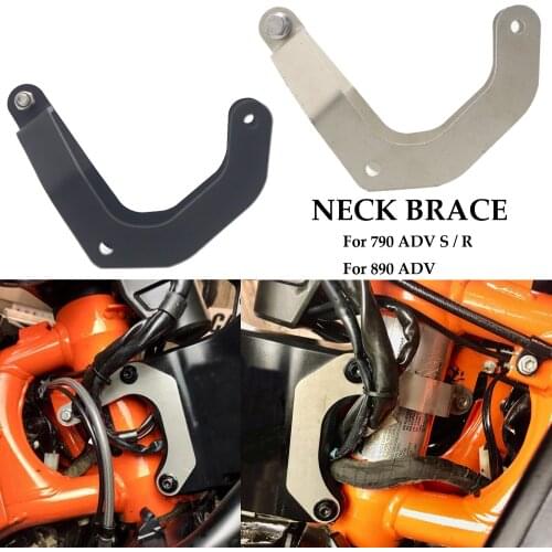 2019 2020 Motorcycle Accessories Neck Brace Headlight Reinforcement Bracket Set For 790 Adventure S/R 790 ADV