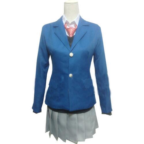 2019 Blue Spring Ride Ao Haru Ride Futaba Yoshioka Kou Tanaka School Uniform Cosplay Costume