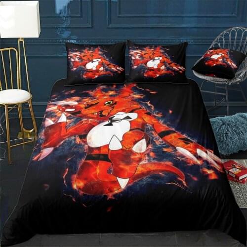 Guilmon Digimon Tamers Duvet Cover Comfortable Quilt Home Decora Design Universal Bedding Set Bedclothes+Pillowcase 3pcs