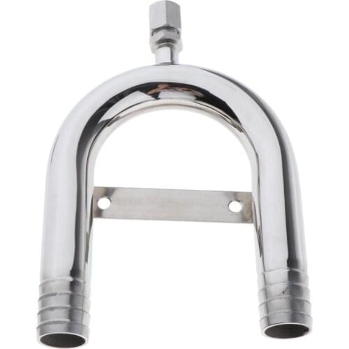 Anti Siphone Valve Vented Loop 1 Inch for Marine Boat RV Yacht Toilets, Anti