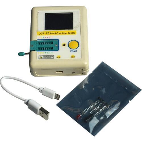 Free Shipping High Sensitivity Graphical Multifunction Tester Capacitor Inductance Resistor SCR Digital Transistor Tester Meter