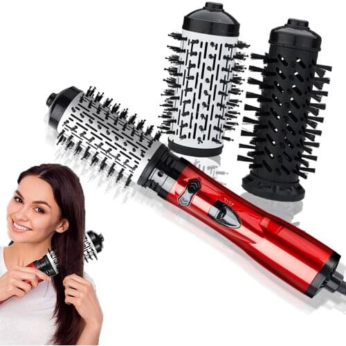 Hot Comb Hair Dryer Brush Professional Hair Straightener Hot Air Brush Hot Air Brush Culing Iron Hair styling Tools Hair Crimper