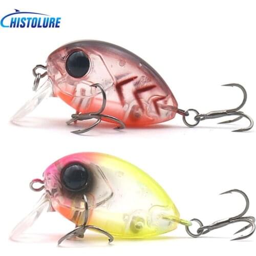 HISTOLURE 1pcs 4g 32mm Mini Crankbait Fishing Lure Wobblers Artificial Bait Hard Floating Wobbler for Fish Bass Fishing Tackle