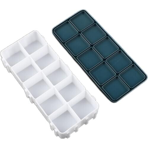 Artist Paint Saver Palette Box Painting Storage Tray with Lid for Watercolor Acrylic Gouache Oil Paint Art Supplies X6HB