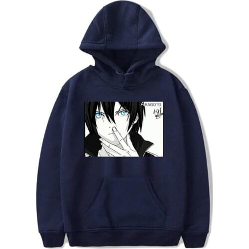 Noragami Anime Hoodies Fashion Sweatshirt Pullover Harajuku Fashion Hoodie Printed male Casual Female Cool Sweatshirt Hoodies
