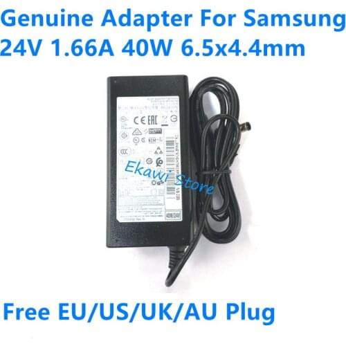Genuine A4024_FPN 24V 1.66A 40W Power Supply Charger For SAMSUNG HW-H750 SOUNDBAR HW-K450 HW-K550 K650 HW-N450 HW-J550 Adapter