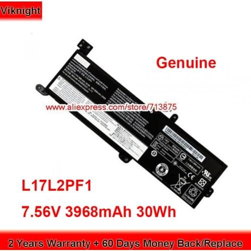 Genuine L17L2PF1 Battery for Lenovo IDEAPAD 130-15IKB 330-15IKB Laptop 7.56V 3968mAh 30Wh