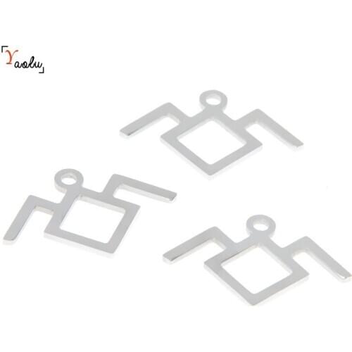 5pcs/lot Owl Cave charm Twin Peaks Inspired Stainless steel Charm pendant 25x16mm