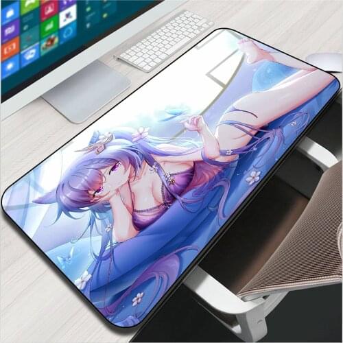 Sexy Girl Carpet Desktop Pad Laptop PC Mini Anime Mouse Xxl Keyboard Rug Large Mouse Pad Gaming Accessories Gaming Mousepad Desk