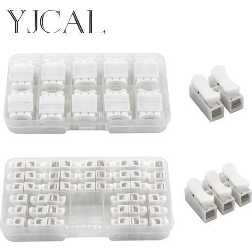CH-2 CH-3 BOX Press Connector Electrical Cable Clamp Connectors Quick Splice Lock Wire Terminal Block Spring Connector Wire