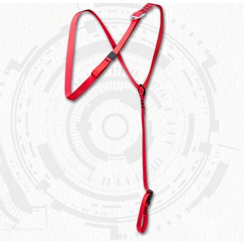 Heavy Duty Climbing Chest Ascender Shoulder Strap Harness Sling Equipment