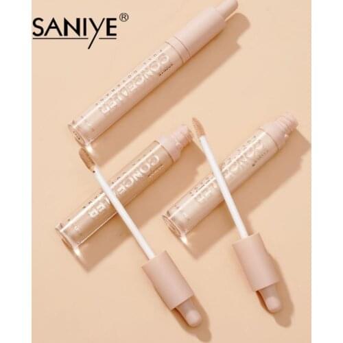 SANIYE 6 Colors Concealer Base Cream Moisturize Brighten Skin Tone Oil Control Concealer Waterproof Long-lasting Cosmetic TSLM2