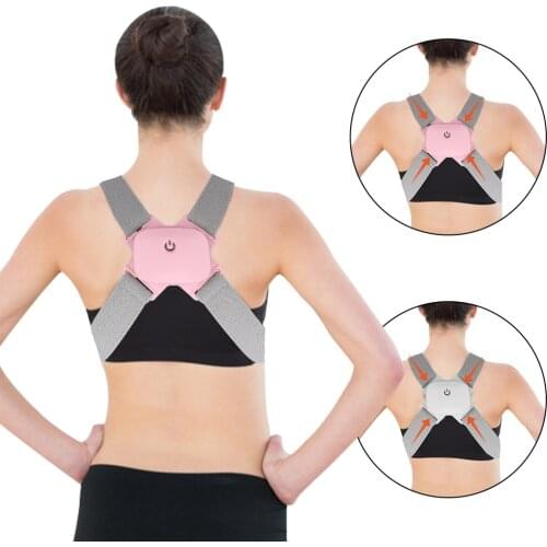 Intelligent Posture Corrector Back Posture Trainer Clavicle Spine Shoulder Correction Smart Tips Adjustable Length Back Support