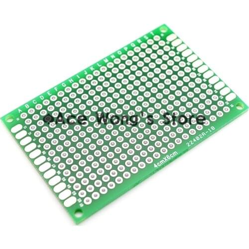 20PCS Double Side Prototype PCB Universal Board, 5x7 4x6 3x7 2x8CM, free shipping