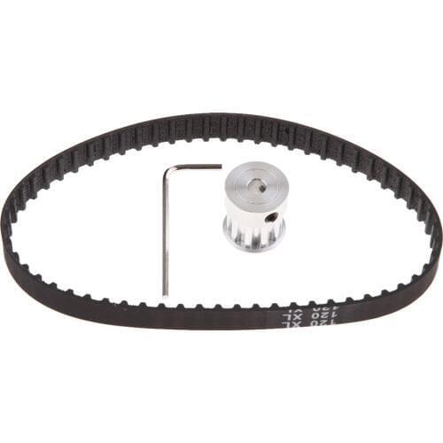 XL10 10 Teeth 5mm Bore Timing Pulley Wheel 120XL Timing Belt For Lathe CNC