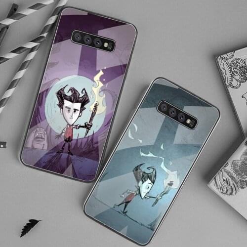 Dont Starve Phone Case Tempered Glass For Samsung S20 Plus S7 S8 S9 S10 Plus Note 8 9 10 Plus