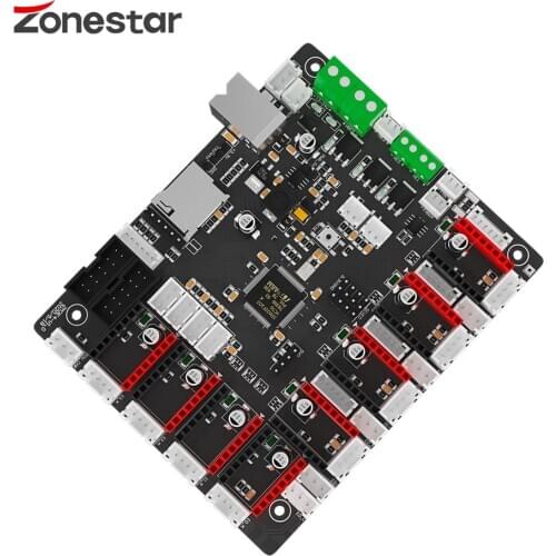 ZONESTAR New Arrival ZM3E4 32-bits 3D Printer Control Board Motherboard Support 8 Steeper Motor Max Upgrade Upgrade for ZRIBV6
