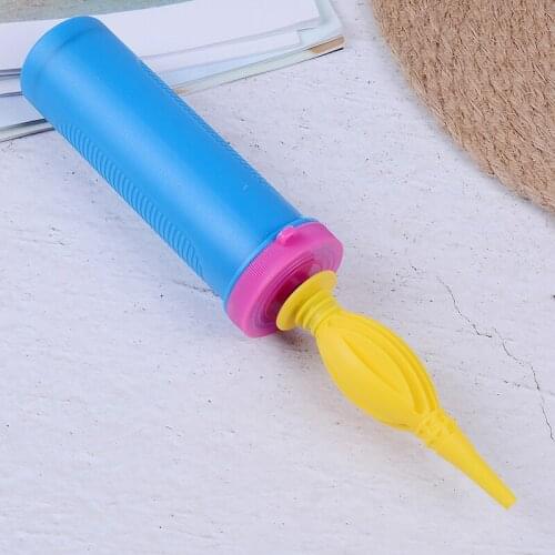 1Pcs Useful Portable Balloon Pump For Baloons Inflatable Toys And Foil Air Balloon Hand Pump AX-2012