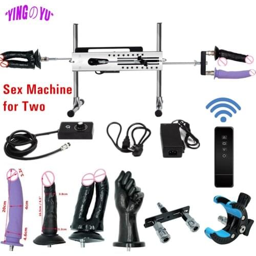 Updated Wireless Control Automatic Vibrators Sex Machine Big Dildo Attachments Penis Cock Female Masturbator Sex Toys For Women