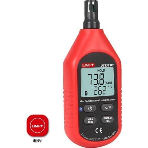 UNI-T UT333BT UT353BT UT363BT UT383BT Digital humidity meter Mini Anemometer light meter LUX Digital sound meter