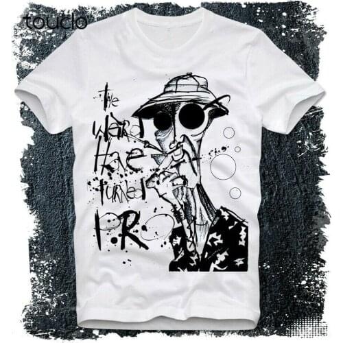 T Shirt Hunter S Thompson Fear Loathing Las Vegas LSD ACID LSD Retro Vintag