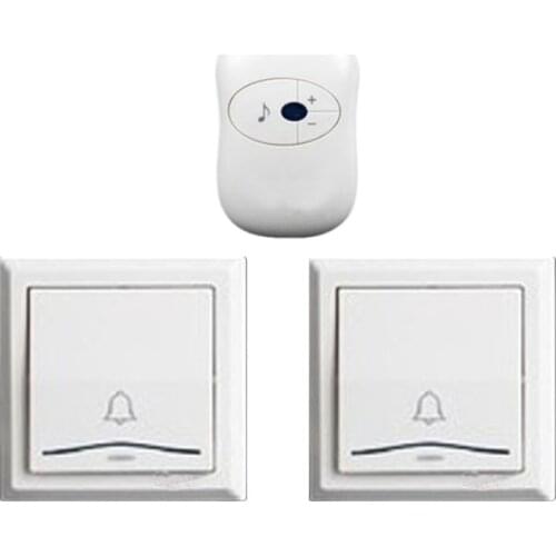 2 emitters+1 receivers kits doorbell Waterproof 280m work wireless doorbell,wireless door chime,wireless bell,door bell