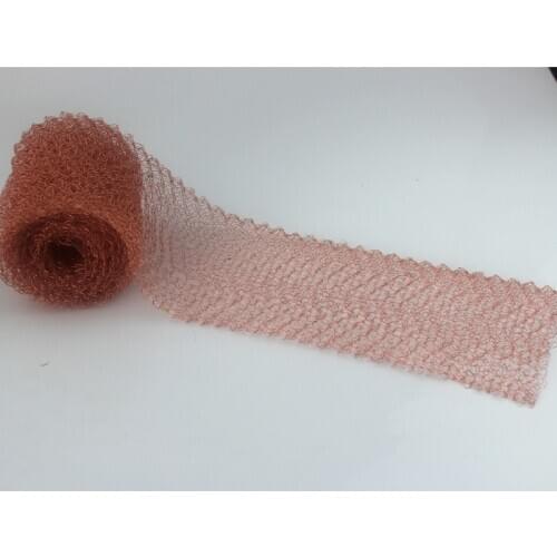 Copper Mesh for distillation 5 Meter 100mm Width Corrugated Mesh For Distillation Reflux Moonshine Brewing Pest Control
