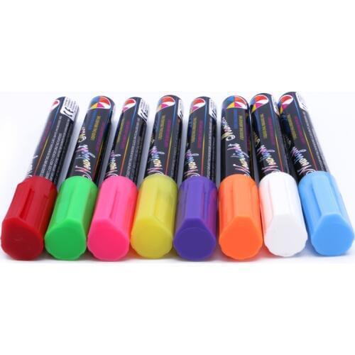 Chalk Markers Chalkboard Erasable Dustless Water-Based Non-Toxic Liquid Pens Set Jy20 19 Dropship