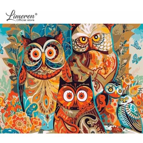 Flamingo Animals Flower Printed Canvas 11CT Cross Stitch Kit Embroidery DMC Threads Handicraft Hobby Sewing Handmade Counted