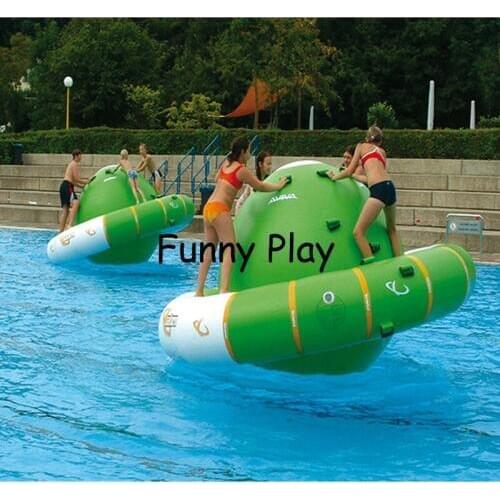 Inflatable floating water game for Pool and Lake water gyro playing inflatable toy summer water park summer water park