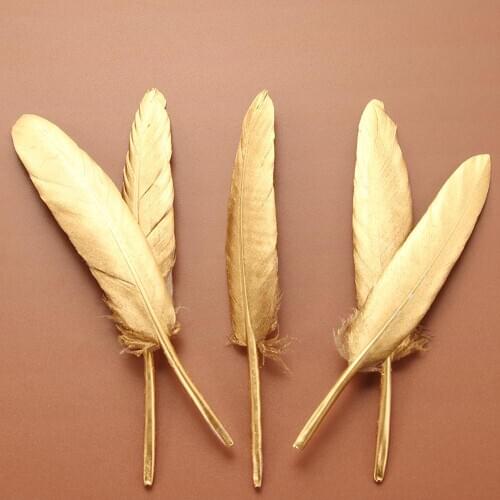 10 Pcs Multi Color Feathers 4-6 inches Christmas Wedding Party Decor DIY Handicrafts Accessories Home Decoration