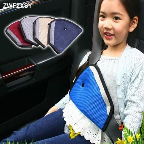 Child safety belt adjuster, car anti-neck fixator, baby shoulder sleeve, seat belt locator, child safety belt protector