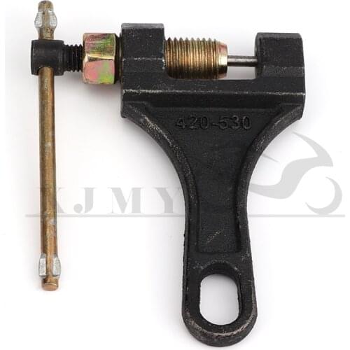 Motorcycle Chain Breaker Link Removal Splitter Motor Chain Cutter Riveting Tool 420-530