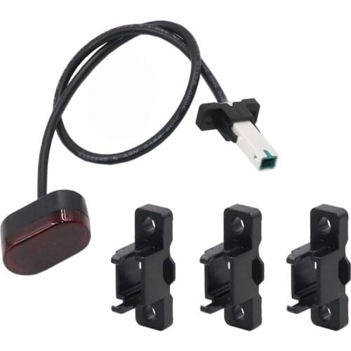 Electric Scooter Rear Brake Light Tail Light Connector Fixed Parts Taillight Kit For XIAOMI M365 M187 Bird Spin Scooter Accessor