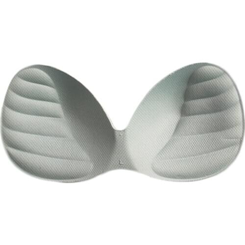 Women Push Up Sponge Bra Inserts Macaron Color Thick Breast Pad Bikini Accessory Y1QD