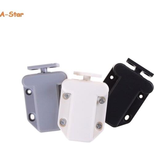 1pcs Furniture Hardware Cabinet Catches Push To Open Beetles Magnetic Door Drawer Cabinet Catch Touch Latch Cupboard 3 Colors