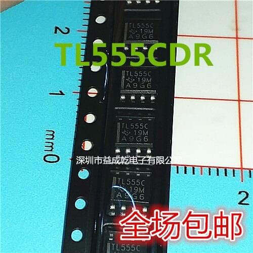 100% Original New In Stock TLC555CDR TLC555 TL555C SOP8 （10pcs/lot