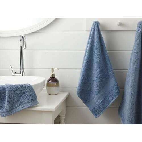 2021 Pure Basic Hand Towel 30x30 Cm Dark blue ,100 Cotton , Clean ,Turkey Fast Shipping , Hand , Face , New 2020 Season , Hotel