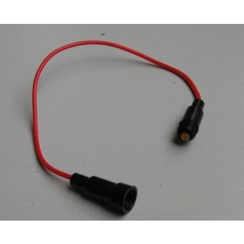 5 * 20 mm fuse seat belt line / insurance tubular line 20 cm inside take spring 10pcs