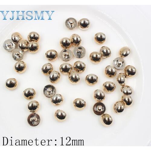 A-19701-734 10pcs,Buttons for gold clothing, perforated decoration, clothing accessories DIY material