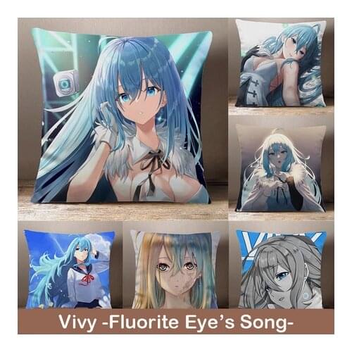Anime Vivy -Fluorite Eye’s Song- Peach Skin Dakimakura Plush Stuffed Throw Pillow Bed Sofa Cushion Cosplay